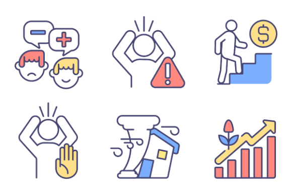 Climate Skepticism Color Icons Bundle Review