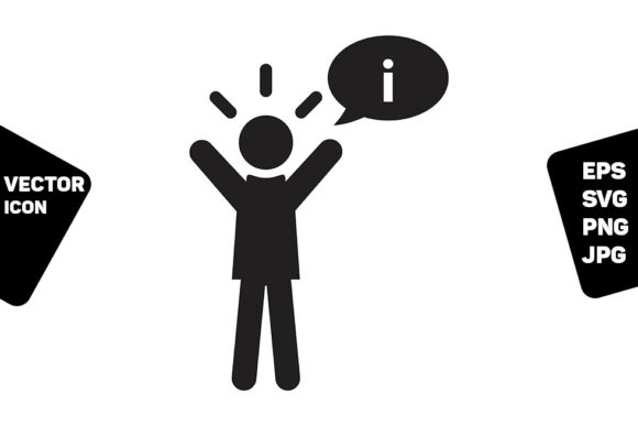 Consultant Icon Vector Male Person Sign for Branding and Marketing